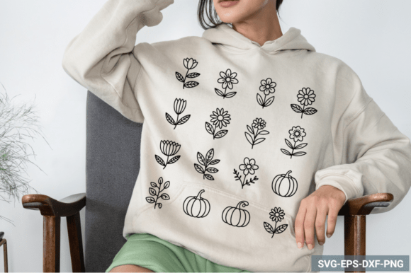 Fall Floral SVG. Fall SVG Design