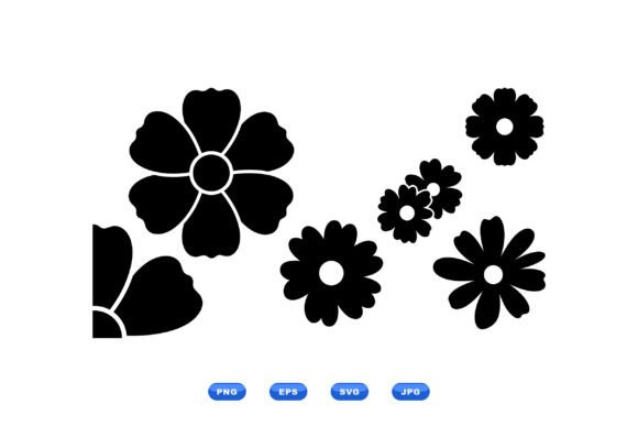 Minimal Floral SVG Clipart Pack