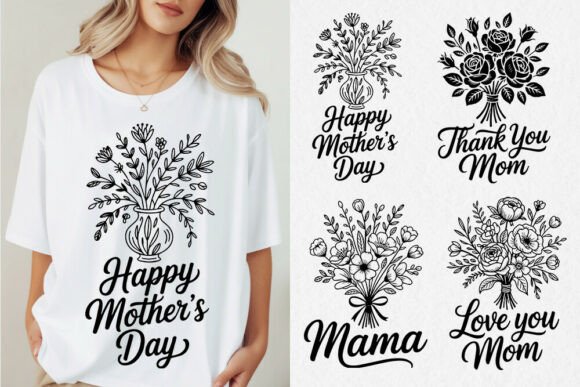 Mother’s Day Floral SVG Bundle